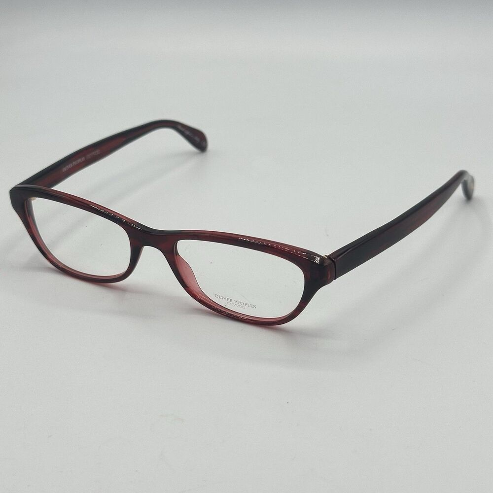 Oliver Peoples Luv Polished Red Havana Eyeglasses Frames OV5161 1056 49-17-140mm